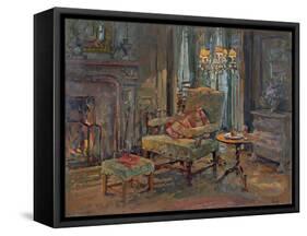 Firelight Le Mairy-Susan Ryder-Framed Stretched Canvas