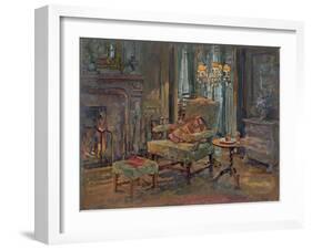 Firelight Le Mairy-Susan Ryder-Framed Giclee Print