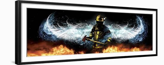 Fireman 11-Jason Bullard-Framed Premium Giclee Print