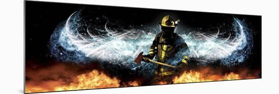 Fireman 11-Jason Bullard-Mounted Premium Giclee Print