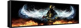 Fireman 11-Jason Bullard-Framed Stretched Canvas