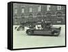 Firemen Aboard a Fire Engine, London Fire Brigade Headquarters, London, 1929-null-Framed Stretched Canvas