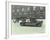 Firemen Aboard a Fire Engine, London Fire Brigade Headquarters, London, 1929-null-Framed Photographic Print