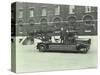 Firemen Aboard a Fire Engine, London Fire Brigade Headquarters, London, 1929-null-Stretched Canvas