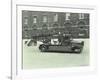 Firemen Aboard a Fire Engine, London Fire Brigade Headquarters, London, 1929-null-Framed Photographic Print