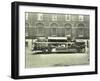 Firemen Aboard a Foam Tender, London Fire Brigade Headquarters, London, 1929-null-Framed Photographic Print