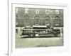 Firemen Aboard a Foam Tender, London Fire Brigade Headquarters, London, 1929-null-Framed Photographic Print