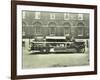 Firemen Aboard a Foam Tender, London Fire Brigade Headquarters, London, 1929-null-Framed Photographic Print