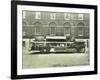 Firemen Aboard a Foam Tender, London Fire Brigade Headquarters, London, 1929-null-Framed Photographic Print