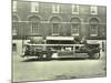 Firemen Aboard a Foam Tender, London Fire Brigade Headquarters, London, 1929-null-Mounted Photographic Print