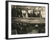 Firemen at Chipping Norton Workhouse, Oxfordshire-Peter Higginbotham-Framed Photographic Print