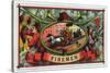 Firemen Brand Cigar Box Label, Firemen with Hoses-Lantern Press-Stretched Canvas