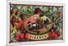 Firemen Brand Cigar Box Label, Firemen with Hoses-Lantern Press-Mounted Art Print