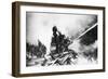 Firemen Fighting a Fire at a Timber Yard, London, 1926-1927-null-Framed Giclee Print