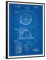 Firemen Helmet Patent-null-Framed Premium Giclee Print