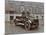 Firemen in Brass Helmets Aboard a Motor Hose Tender, London Fire Brigade Headquarters, London, 1909-null-Mounted Photographic Print