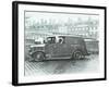 Firemen Inside a Fire Engine, Kingsland Road Fire Station, London, 1935-null-Framed Photographic Print