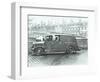 Firemen Inside a Fire Engine, Kingsland Road Fire Station, London, 1935-null-Framed Photographic Print