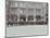 Firemen Lined Up Outside Bishopsgate Fire Station, Bishopsgate, City of London, 1908-null-Mounted Photographic Print