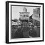 Firemen of Castro at Work in Town after Earthquake-null-Framed Photographic Print