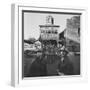 Firemen of Castro at Work in Town after Earthquake-null-Framed Photographic Print