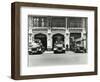 Firemen Outside Bishopsgate Fire Station, Bishopsgate, City of London, 1908-null-Framed Photographic Print