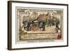 Firemen's Competition-null-Framed Giclee Print