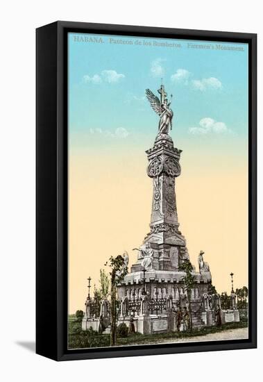 Firemen's Monument, Havana, Cuba-null-Framed Stretched Canvas