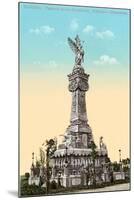 Firemen's Monument, Havana, Cuba-null-Mounted Art Print