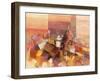 Firenze astratta-Luigi Florio-Framed Art Print