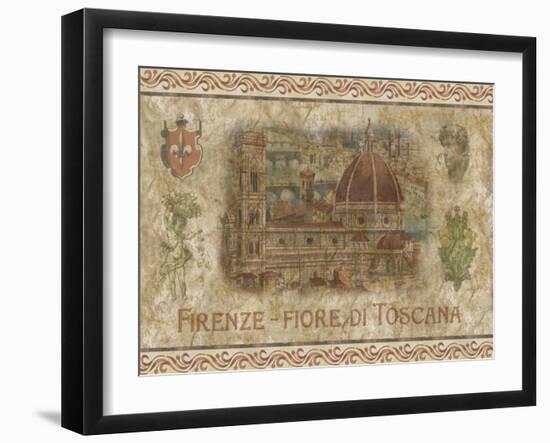 Firenze, Fiore de Toscana-Thomas L. Cathey-Framed Art Print