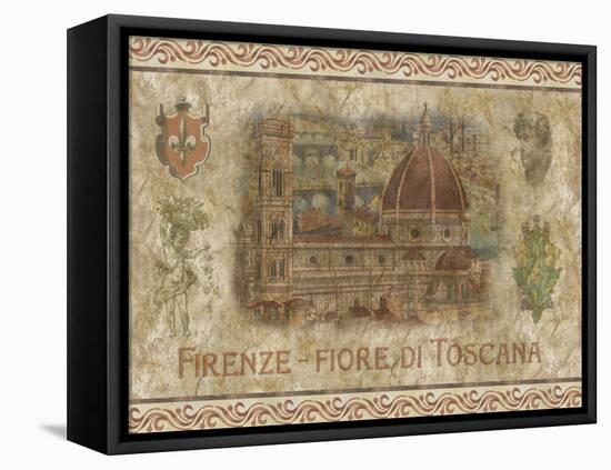 Firenze, Fiore de Toscana-Thomas L. Cathey-Framed Stretched Canvas