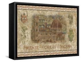 Firenze, Fiore de Toscana-Thomas L. Cathey-Framed Stretched Canvas