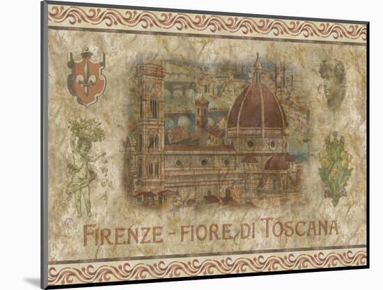 Firenze, Fiore de Toscana-Thomas L. Cathey-Mounted Art Print