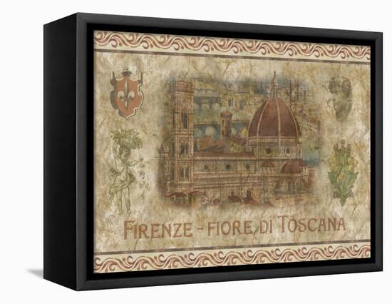 Firenze, Fiore de Toscana-Thomas L. Cathey-Framed Stretched Canvas