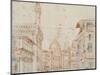 Firenze Perspective-Baldassare Peruzzi-Mounted Art Print