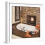 Fireplace Escape I-Hakimipour-ritter-Framed Premium Giclee Print