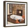 Fireplace Escape I-Hakimipour-ritter-Framed Art Print