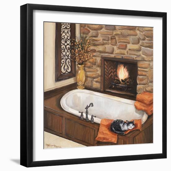 Fireplace Escape I-Hakimipour-ritter-Framed Art Print