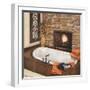 Fireplace Escape I-Hakimipour-ritter-Framed Art Print