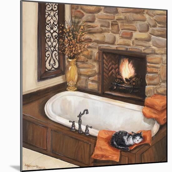 Fireplace Escape I-Hakimipour-ritter-Mounted Art Print