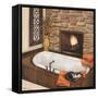 Fireplace Escape I-Hakimipour-ritter-Framed Stretched Canvas