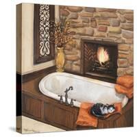 Fireplace Escape I-Hakimipour-ritter-Stretched Canvas