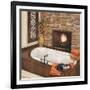 Fireplace Escape I-Hakimipour-ritter-Framed Art Print