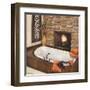 Fireplace Escape I-Hakimipour-ritter-Framed Art Print