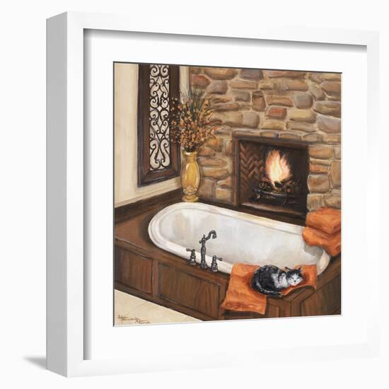 Fireplace Escape I-Hakimipour-ritter-Framed Art Print