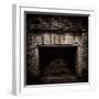 Fireplace in Medieval Castle Ruins-Clive Nolan-Framed Photographic Print