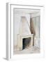 Fireplace in one of the top rooms, no 21 Austin Friars Street, City of London, 1885-John Crowther-Framed Giclee Print