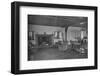 Fireplace in the dining room, Plainfield Country Club, Planfield, New Jersey, 1925-null-Framed Photographic Print