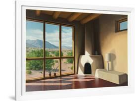 Fireplace-Lorna Patrick-Framed Collectable Print